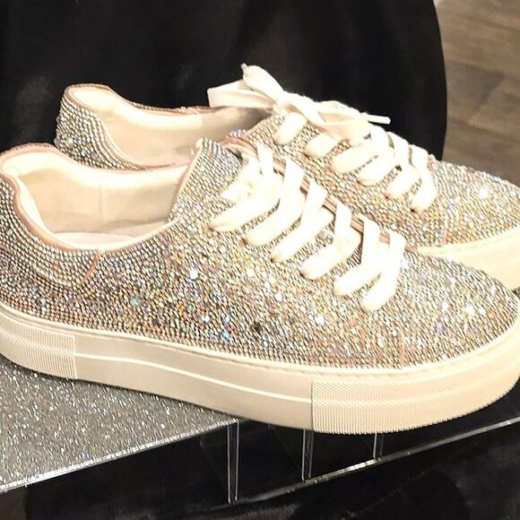 Matisse Julia Rhinestone Platform Sneaker - Picture 10 of 11